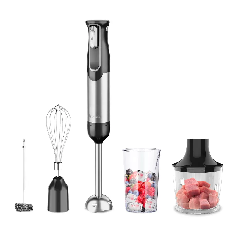Decakila 100W Cordless 5-In-1 Rechargeable Cordless Hand Blender