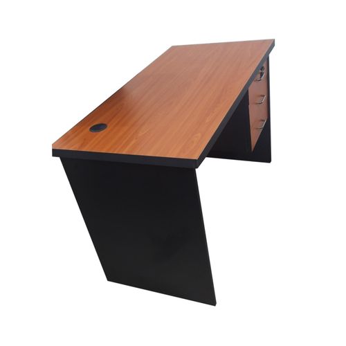 Durable And Portable Office Desk With 2 Hanging Drawers – 100x60cm