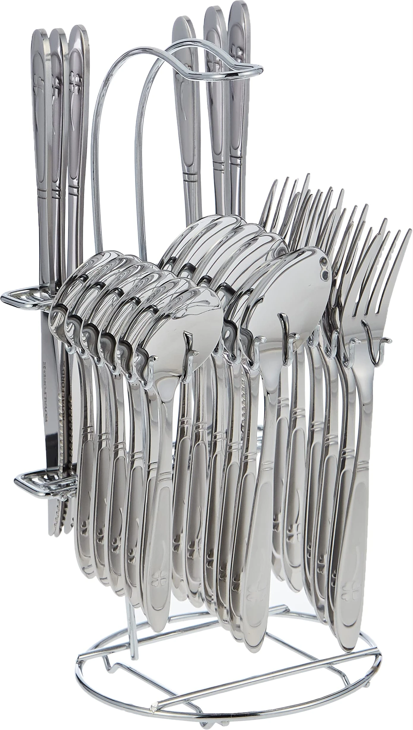 Royalford 24 piece Cutlery Set, RF2086 - Silver