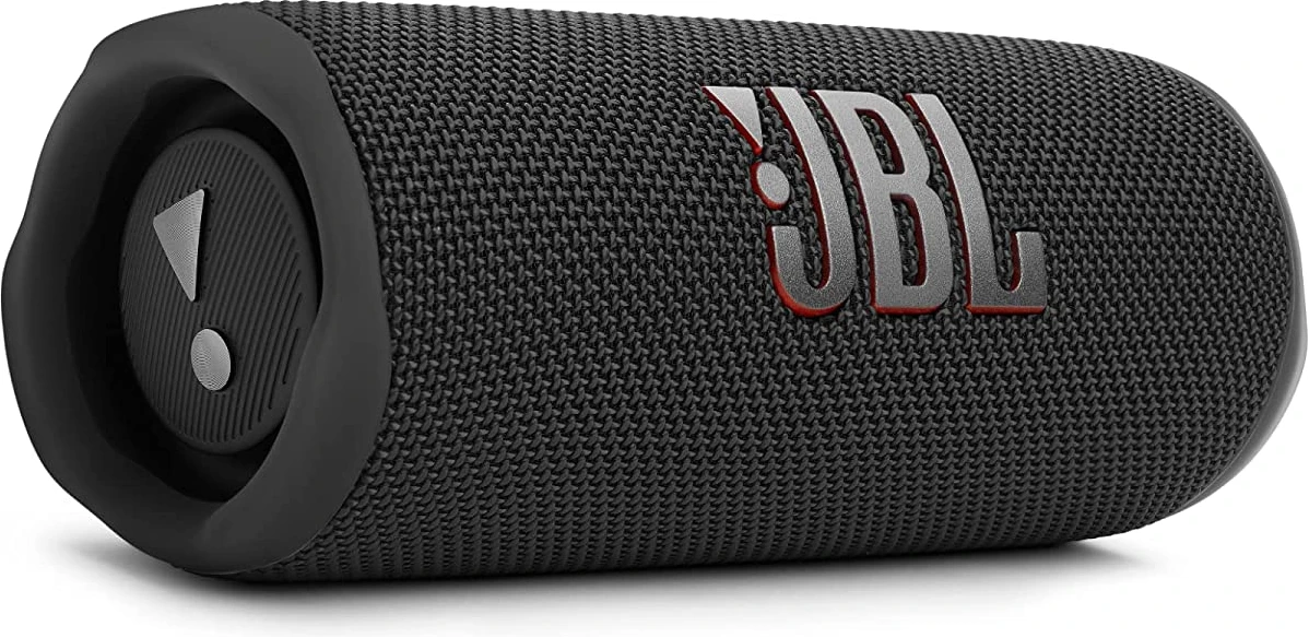 JBL Flip 6 Speaker, IP67 Waterproof Portable Bluetooth Speaker, JBL Pro Sound, Upto 12 Hours Playtime - Black