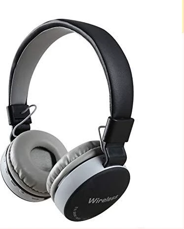 Super Bass BT Wireless Fully Dolby Headphones For PC And All Smartphones - Black,Grey