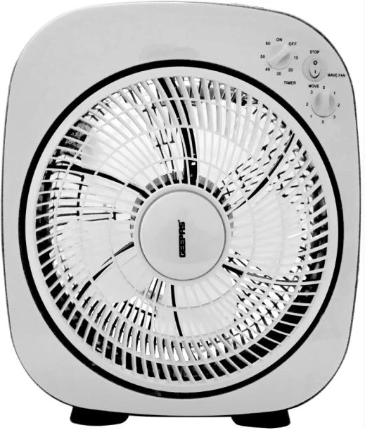 Geepas 12 Inch Personal Desk Fan with 45 W Powerful Copper Motor GF926