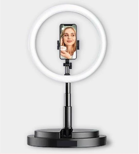 Selfie Ring Light Foldable Circle Lamp Size 10" LED
