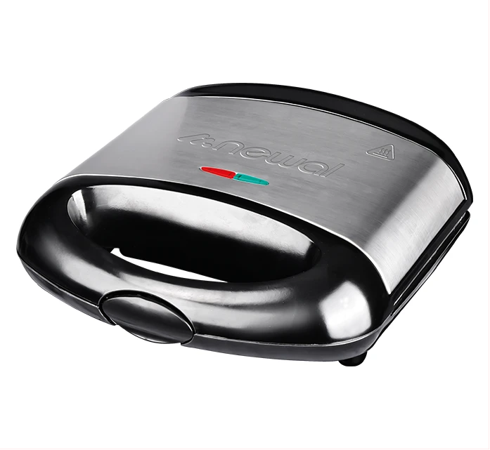Newal NWL-5083 Sandwich And Toast Maker - Black/Inox