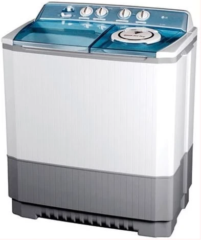 LG 11kg Twin Tub Washing Machine P1401RONL - 11Kg, Twin Tub Washing Machine - White, Grey