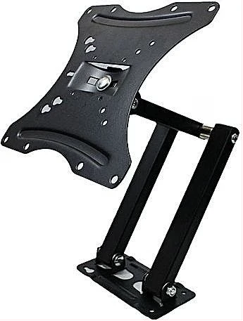 LCD LED TV 14-55” Aluminum Alloy Tilt Swivel Wall Mount - Black