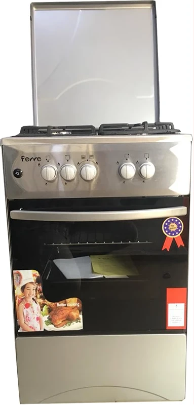 Ferre cooker F5C40G2 – X2I 50 by 50 cm full gas Stainless steel