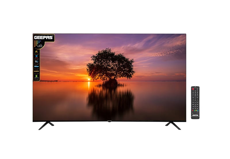 Geepas 90 Inch UHD 4K QLED TV