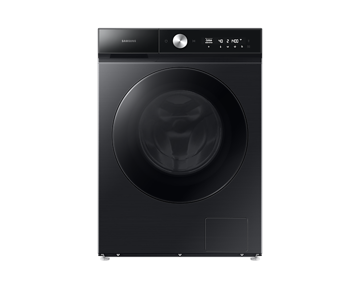 Samsung 12kg BESPOKE BubbleWash™ Smart Front Load Washer with AI Wash and Auto Dispense - Black WW12BB944DGB