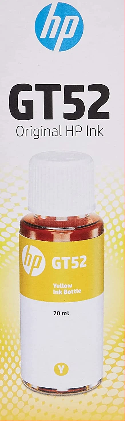 HP GT52 Yellow Original Ink Cartridge