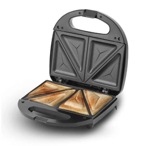 RAF 2 Slice Sandwich maker Non Stick Surface Bread Toaster Baker Stainless Steel Top & Dual Heating
