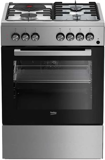 Beko 60*60 Cooker, 2 Gas + 2 Hotplates