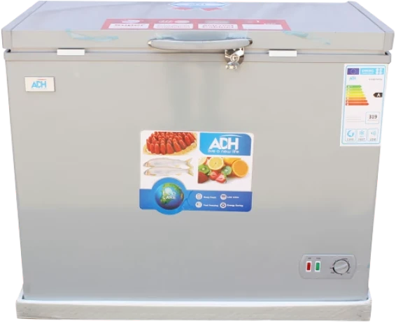 ADH  350 - Litres Chest Freezer, Single Door Deep Freezer - Silver