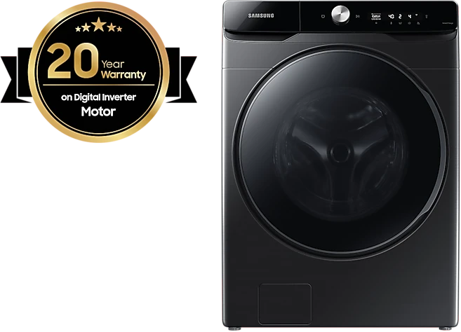 Samsung 21KG/12 kg Combo Washer & Dryer WD21T6300GV Big Capacity Wash & Dry with Eco Bubble™, AI Control, AI Wash