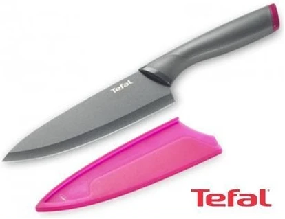 Tefal 15CM Fresh Kitchen Chef Knife K1220314-Black