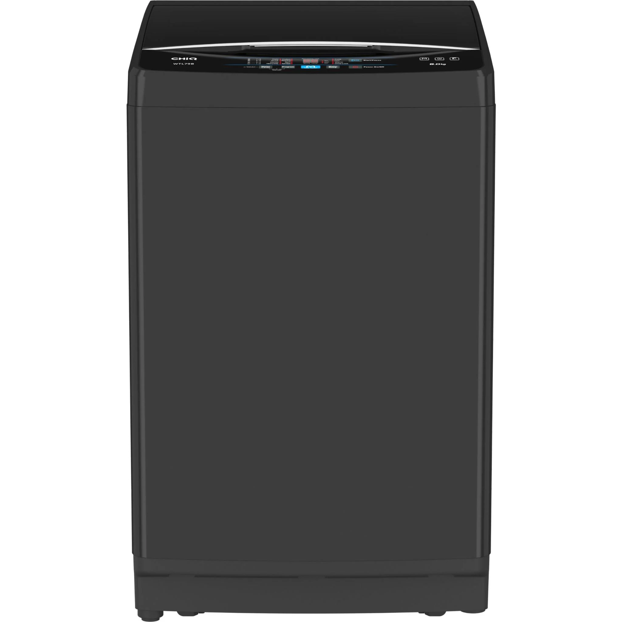 CHiQ 7kg Top Load Washing Machine Fully Automatic CB75-600SK3 - (Grey) (3YRs WRTY)