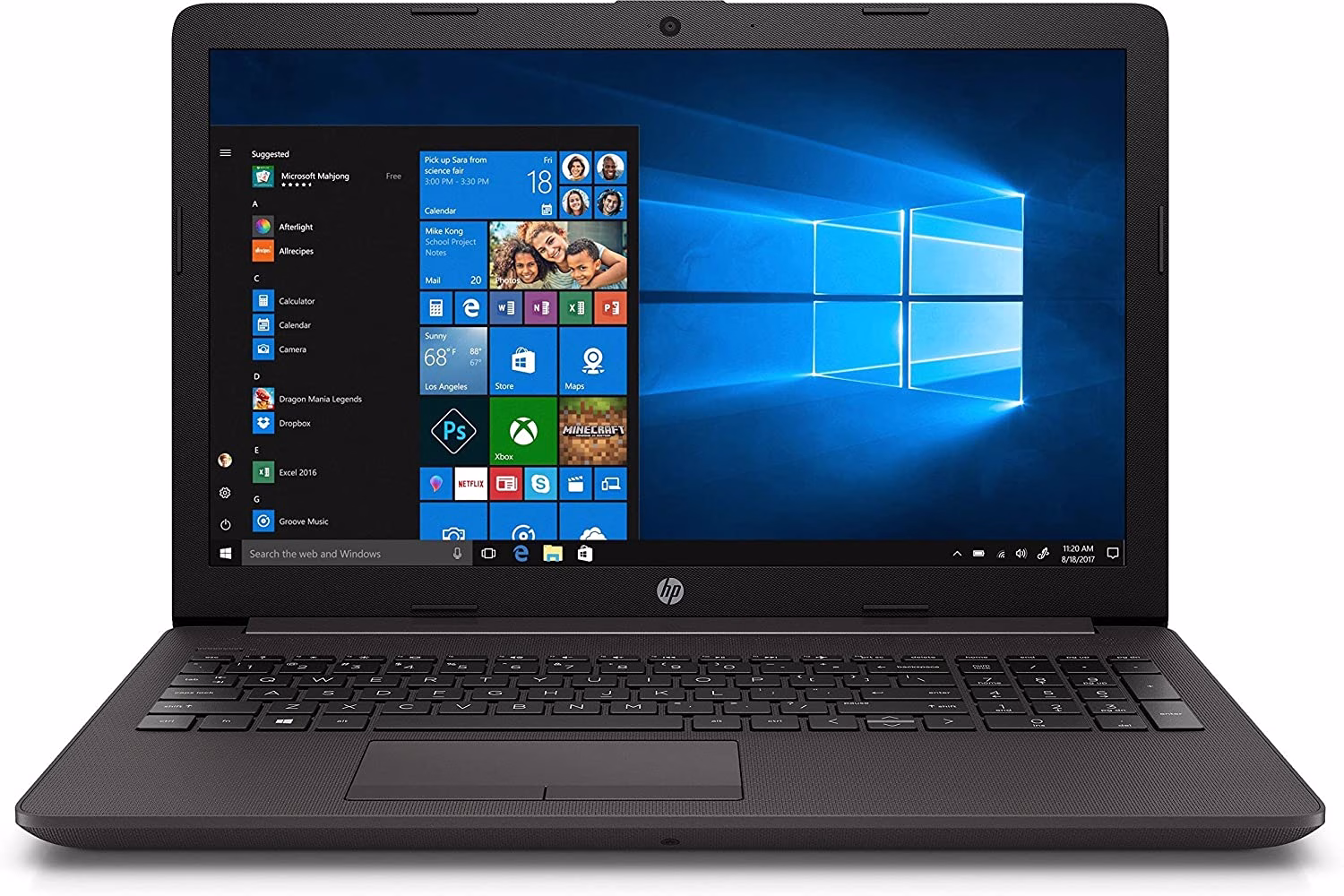 HP 250 G7 Notebook PC Laptop (Celeron, 4GB, 500GB, 15.6inch, WIN Core i5)