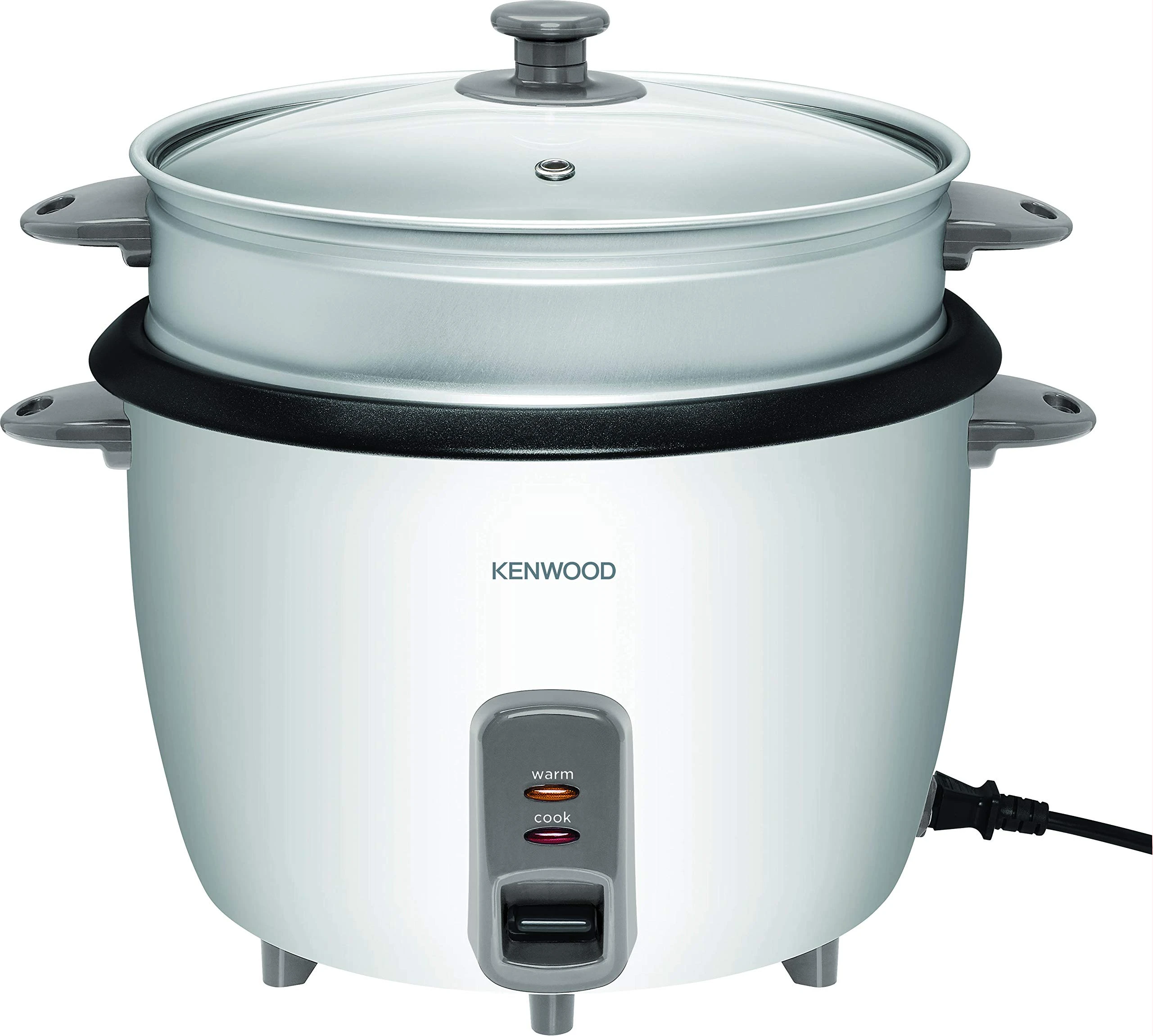 KENWOOD 2 IN 1 RICE COOKER, WHITER, 2.8L, RCM69