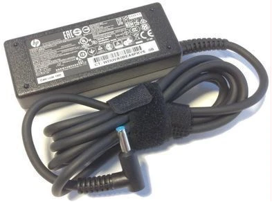 HP Laptop Charger; Power Adapter / Small Blue Pin 19.5 V 3.3A ) - Black