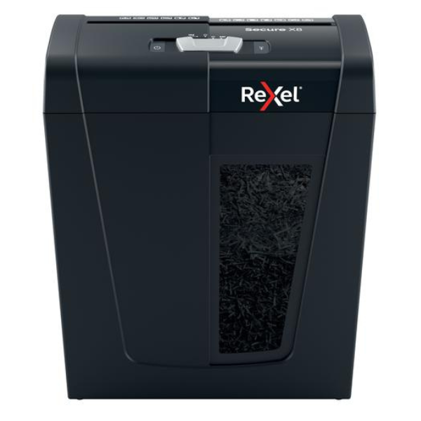 Rexel Secure X10 Cross Cut Shredder (10 Sheets, P-4 Security) – Compact & Quiet