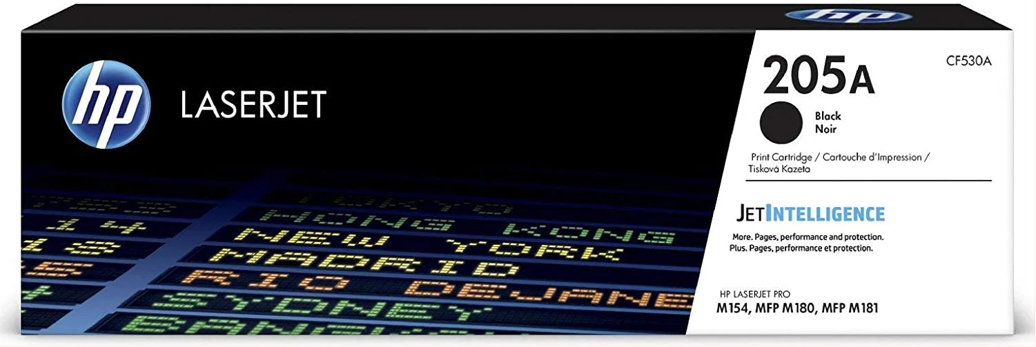 HP 205A LaserJet Toner Cartridge, Black, Single Pack