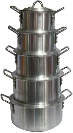 United aluminium cooking pots/saucepan set-5pcs