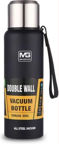 Jk Imaging 750ml Portable Stainless Steel Vacuum Flask Cup Thermo Bottle-Black