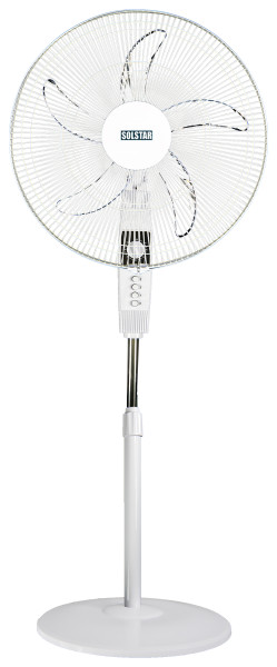 Solstar 18'' FS1848UWHSS Stand Fan - White