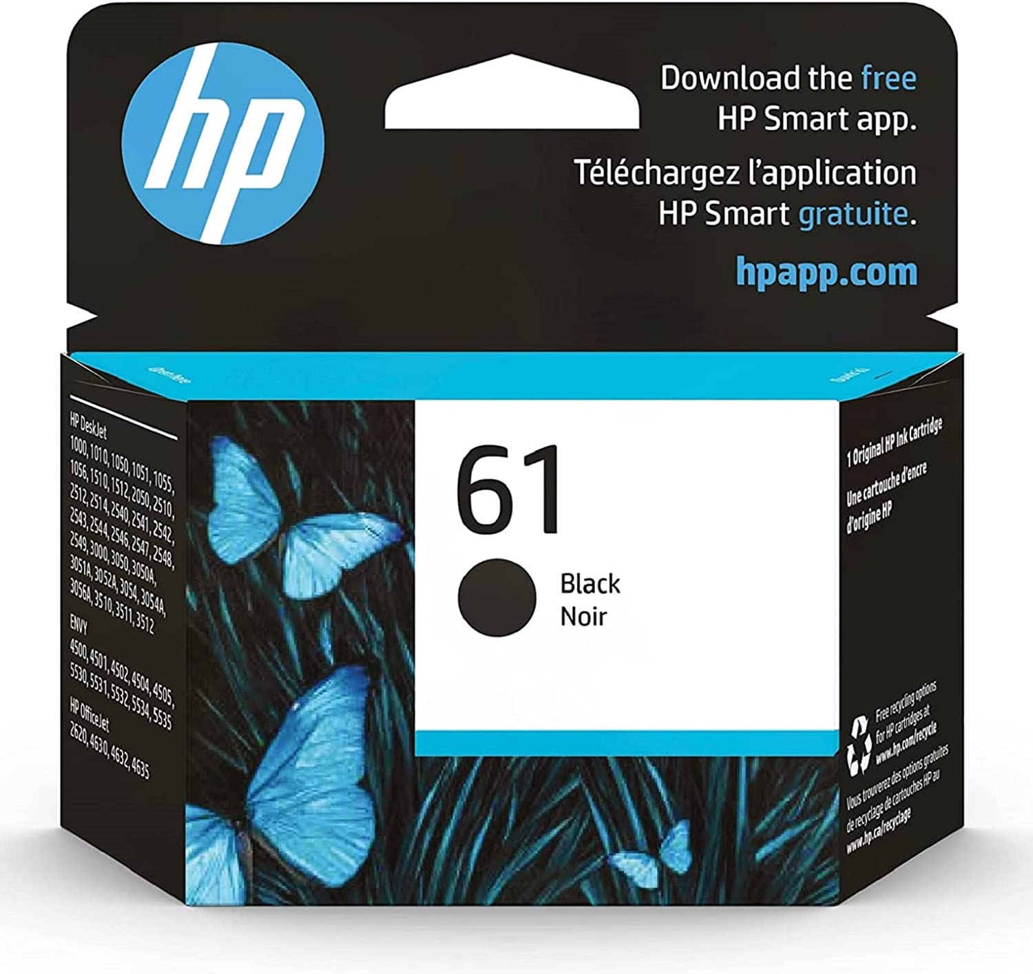 Original HP 61 Black Ink Cartridge