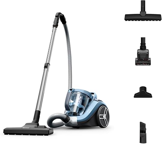 Tefal Bagless Vacuum Cleaner, Compact Power, XXL Animal Kit Canister, Vacuum Cleaner, 900 W Low Consumption Motor, Advanced 3-Level Cyclonic Filtration, 2 Years Warranty, TW4B71HA