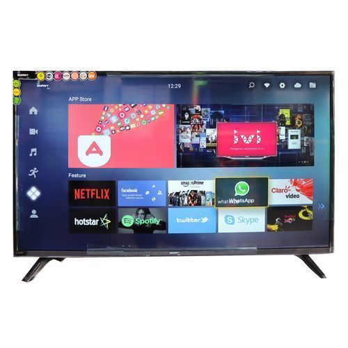 Smart Plus 43-Inch Smart TV; Free To Air Led TV - Black