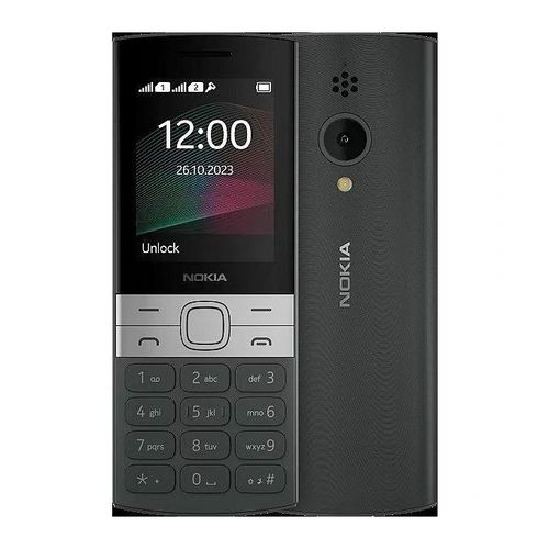 Nokia 150 (2023) 2.4" display Dual SIM Long Lasting Battery Wireless FM Radio - Black