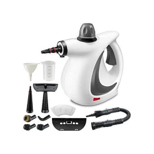 Handheld Steam Cleaner, Portable Home High Temperater And Pressurized Steamer 11-Piece Accessory Set, Perfect For Stain Removal, Curtains, Car Seats, Floor, Window Cleaning Pressure Washer