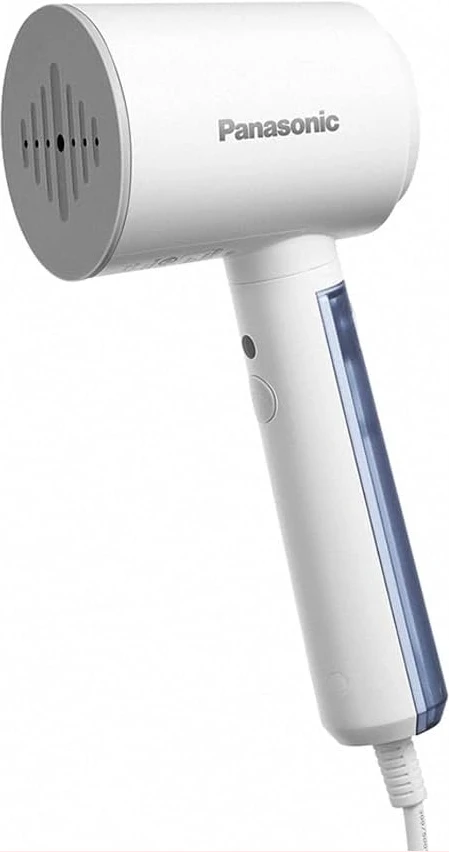 Panasonic Portable Handheld Garment Steamer, 1570W, For home and travel, Lightweight, Iceberg White, NI-GHD015