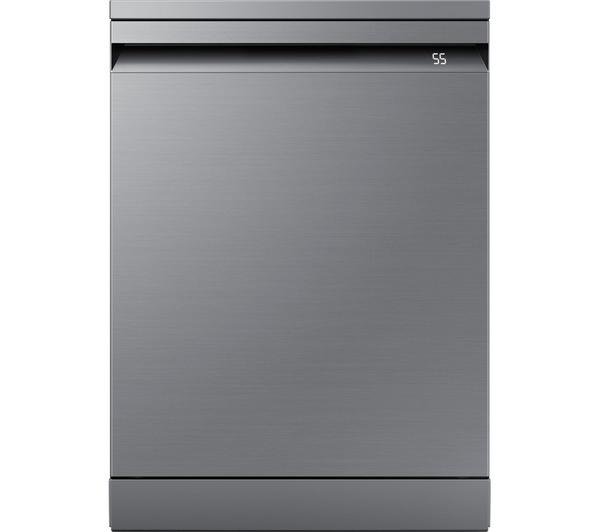 Samsung 13 Place Dishwasher, DW60BG730FSLEU, Series 11 Freestanding 60cm Dishwasher with WaterJet Clean, Express Wash, Quiet, Full Size Wi-Fi Enabled - Silver