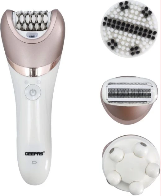 Geepas GLS86053 Lady Shaver Set - Electric Hair Remover
