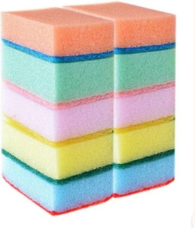 Kitchen Cleaning Sponges for Dishes -10pcs Multicolour