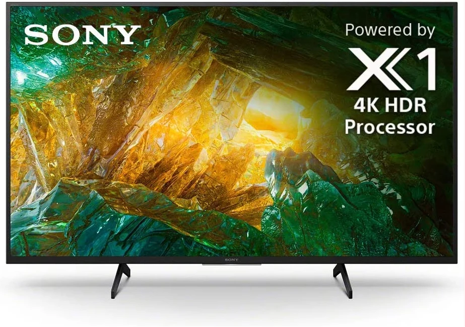 Sony X750H 49-inch TV: 4K Ultra HD Smart LED TV With HDR Processor - Black