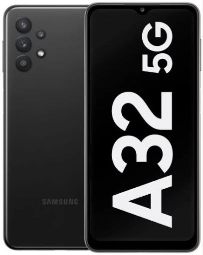Samsung Galaxy A32, 5G Android Smartphone - 6.5" 6GB RAM 128GB ROM 48MP 5000mAh - Black