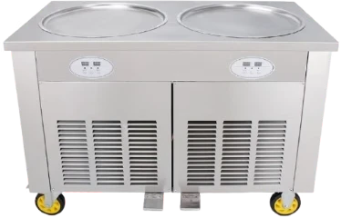 Fried Ice Cream Machine -Double Pan