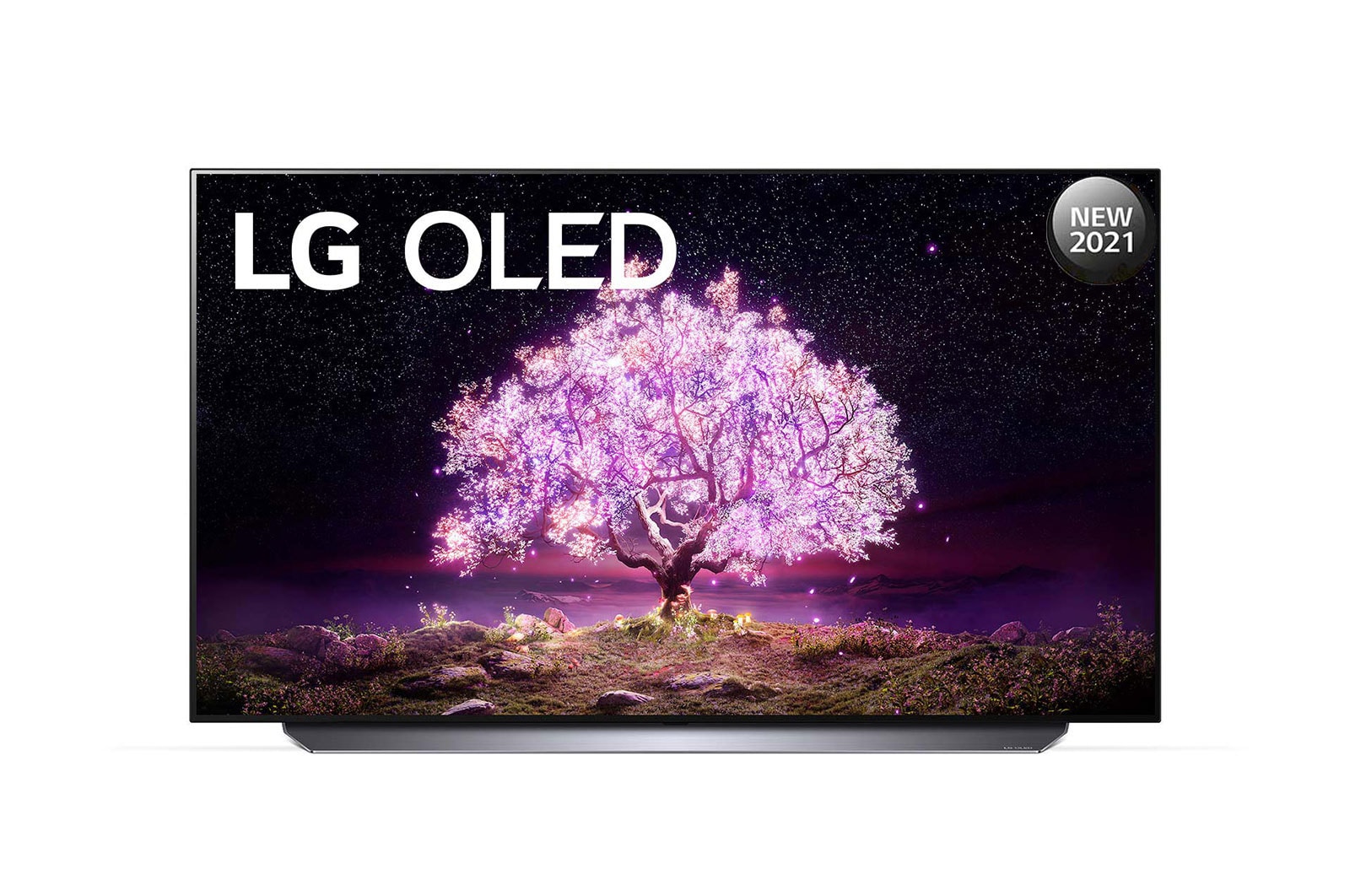 LG 55 Inch OLED 4K TV C1 series, Self lighting OLED, a9 Gen4 AI Processor 4K, Perfect Black, & Perfect Color