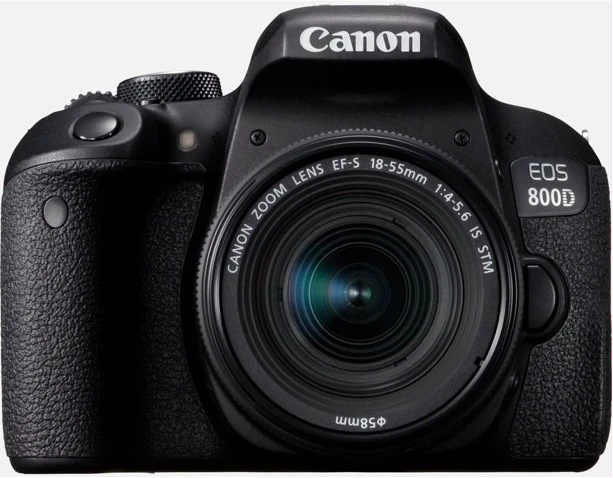 Canon EOS 800D 24.2 Megapixel Digital SLR Camera with Lens, 0.71