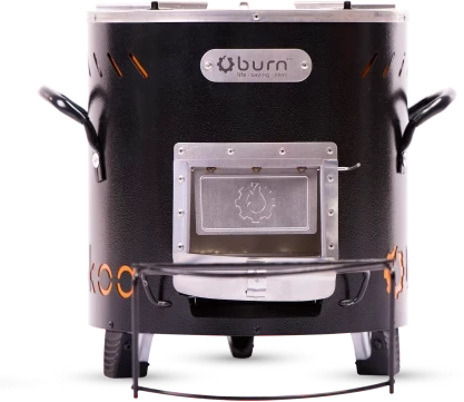 Burn Kuniokoa Efficient FireWood Stove -Black
