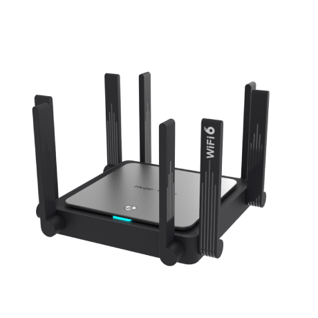 Ruijie RG-EW3200GX PRO 3200Mbps Wi-Fi 6 Dual-Band Gigabit Mesh Router, Enterprise-grade Chip, Dual-Core CPU, Hardware NAT, 5 Gigabit Ports, Supports 64 Devices, Broadband Access