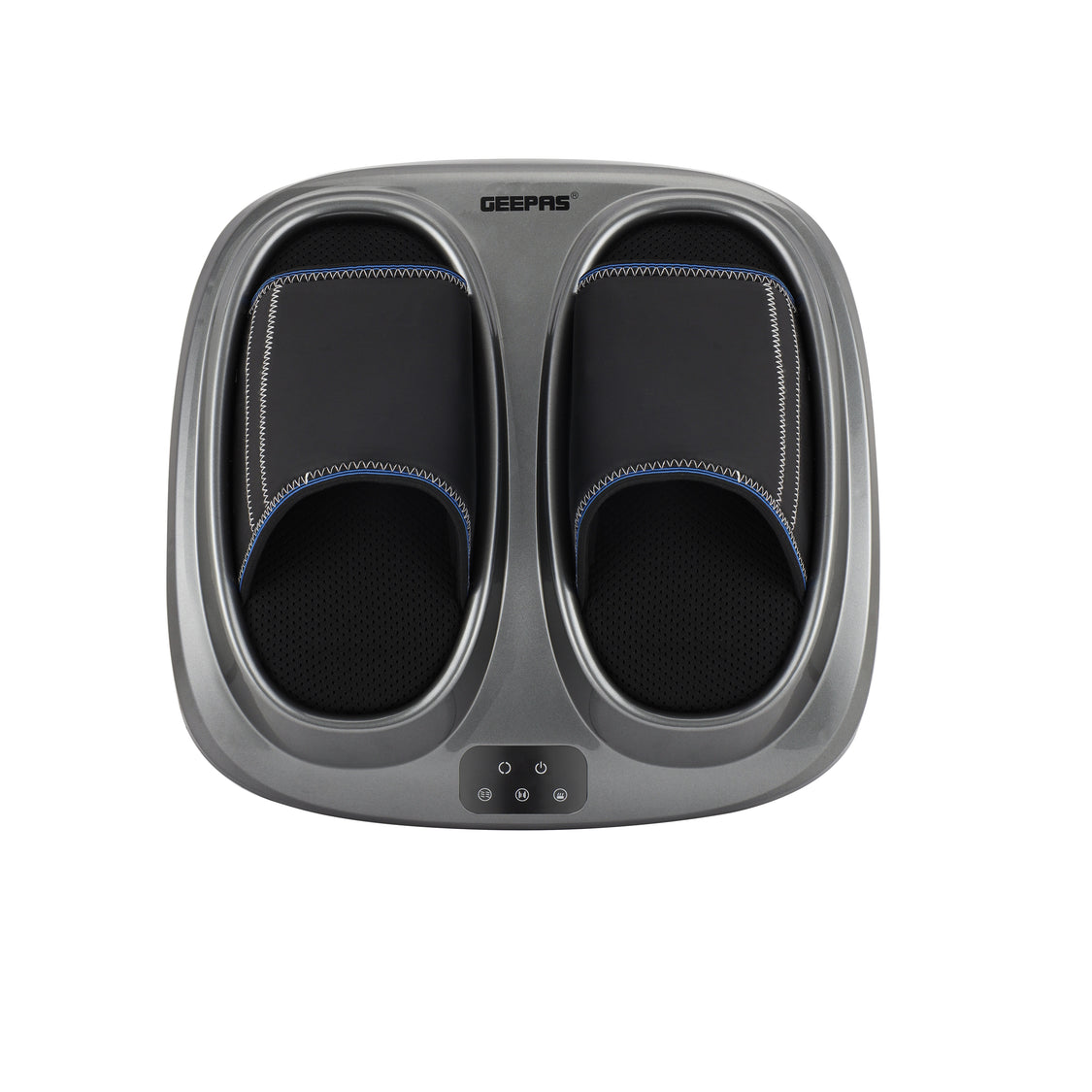 Geepas 4-in-1 Foot Massager- GM86098UK/ 3 Modes, 3 Speed Function, 15 Minutes Timer, 3 Kneading Speeds, Tapping and Massage, Foot Size/ Relieves Pain, Fatigue, Improves Blood Circulation, Perfect for 