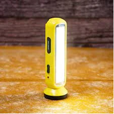 Geepas 2-In-1 8W Emergency Lantern With 3W Rechargeable LED Torch