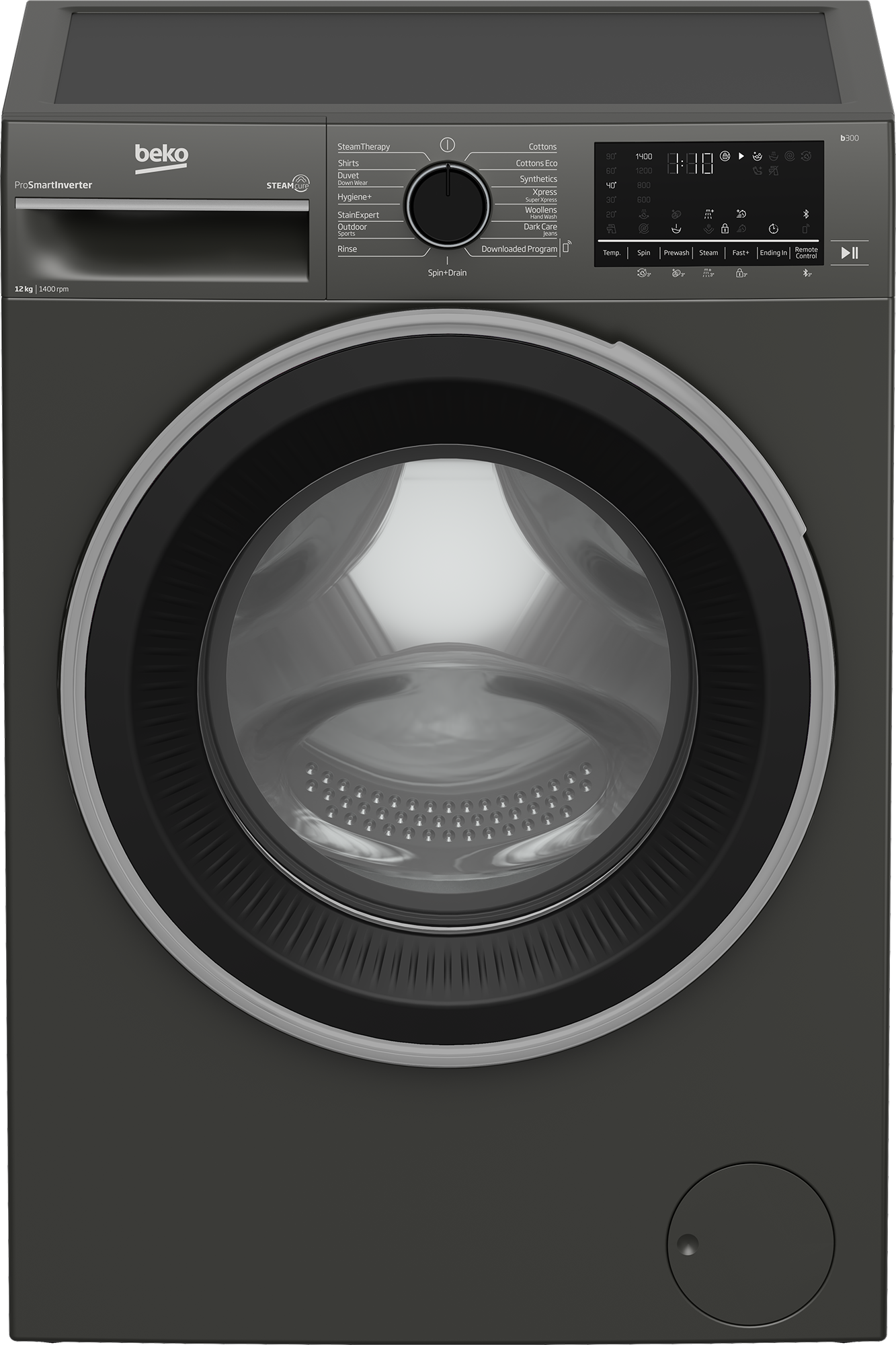 Beko 12kg Front Loading Freestanding Washing Machine, 1400 rpm,