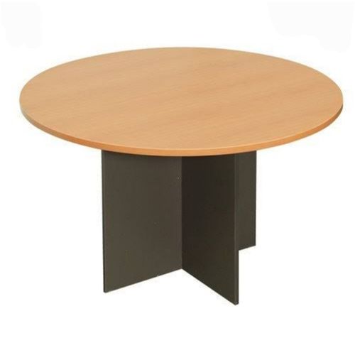 Round Conference Table/ Boardroom Table 4 People 120cm - Beech