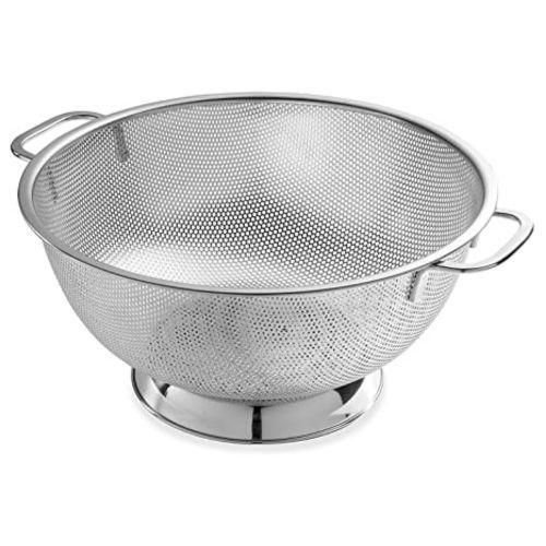 Other 28Cm kitchen Round Stainless Steel Rice,Vegetable Washing Colander Fine Mesh Strainer Drainer Basket With Handles