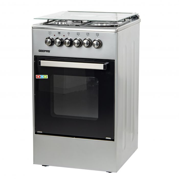 Geepas 50x50 Free Standing Oven, Stainless Steel, GCR5031